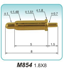 电子探针M854 1.8X8